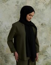 siyah sarscarfs cazz şal