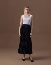 siyah double plisoley etek 2