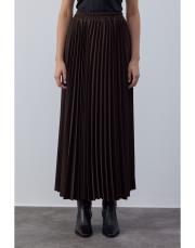 acı kahve double plisoley etek 3