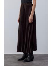 acı kahve double plisoley etek 4