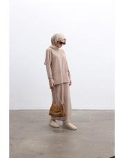 vizon triko kalem etekli takım 3