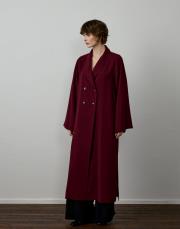 bordo krep kruvaze uzun kap 4