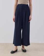 lacivert krep bol pantolon 4