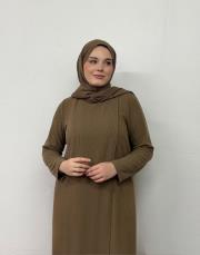 camel triko kapaklı bol form takım 3