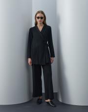 siyah triko kimono takım 2