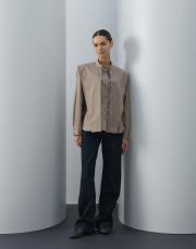 vizon poplin aller parçalı gömlek 2