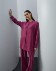 fuşya modal nervür dikişli takım 3