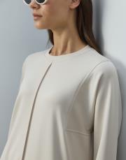 bej modal nervür dikişli takım