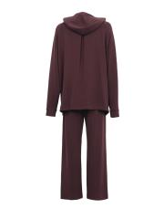 bordo modal fermuarlı takım 7