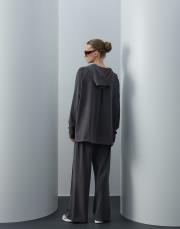 füme modal fermuarlı takım 4