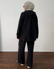 siyah modal fermuarlı takım 3