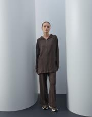 acı kahve modal fermuarlı takım