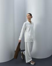 beyaz fermuarlı eşofman takımı 2