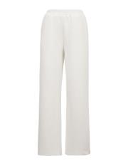 beyaz scuba bol pantolon