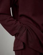 bordo modal omuz detaylı takım 4