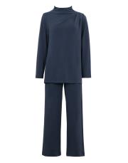 lacivert modal omuz detaylı takım 4