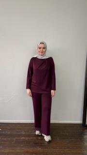 mürdüm modal omuz detaylı takım 2