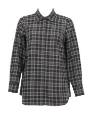 siyah ekose gömlek