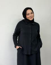 siyah modal kloş etekli takım 3