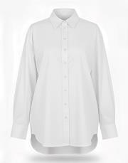 beyaz poplin basic gömlek