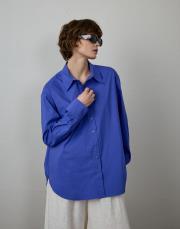 mor poplin basic gömlek 5