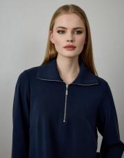 lacivert modal yarım fermuarlı takım 5