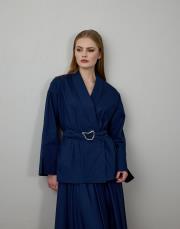 lacivert pamuklu aksesuarlı takım 4