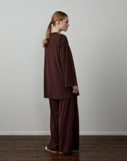 kahverengi modal karışımlı vatkalı takım 3