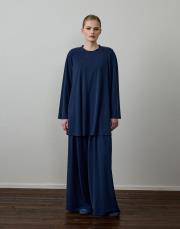 lacivert modal karışımlı vatkalı takım