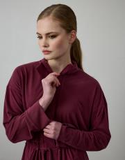 fuşya modal karışımlı bağcık detaylı takım 4