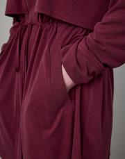 fuşya modal karışımlı bağcık detaylı takım 5