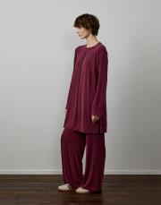 fuşya modal karışımlı nervür detaylı takım 2