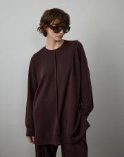 kahverengi modal karışımlı nervür detaylı takım 2