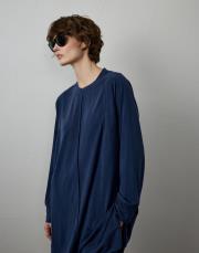 lacivert modal karışımlı nervür detaylı takım 4