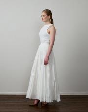 beyaz pamuklu godeli hafif kraşlı etek 2