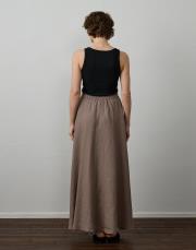 vizon %100 keten kloş etek 3