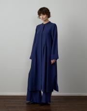 lacivert tensel pileli uzun takım 2