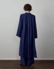 lacivert tensel pileli uzun takım 3