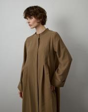 karamel tensel pileli uzun takım 4