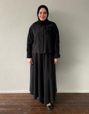 siyah tensel etekli takım