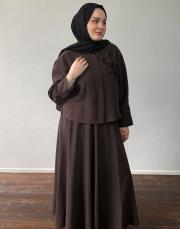 acı kahve tensel etekli takım 2