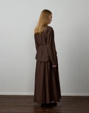 kahverengi gofre etekli takım 3