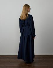 lacivert gofre etekli takım 3