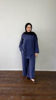 lacivert tensel aller parçalı takım 2