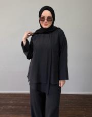 siyah tensel aller parçalı takım 3