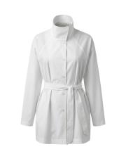 beyaz frezya poplin trenç gömlek