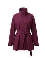 bordo frezya poplin trenç gömlek