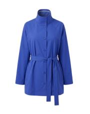 mavi frezya poplin trenç gömlek