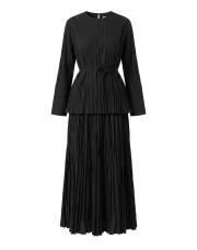 siyah gardenya poplin kraşlı takım