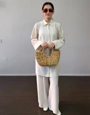 ekru tensel ara boy takım 2